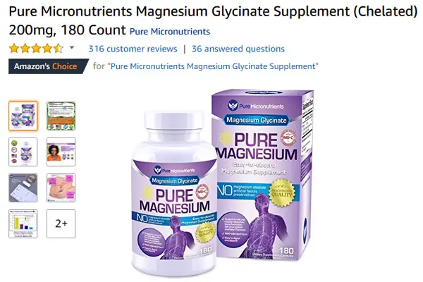 best magnesium Glycinate supplement
